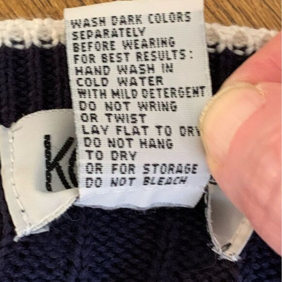 Vintage Koret Striped Cardigan Woman’s size medium old money Classic - Picture 12 of 16